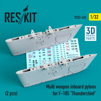 Multi weapon inboard pylons for F-105 Thunderchief (2...