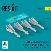AIM-4D Falcon missiles (4 pcs) (F-89J, F-101B/F,...