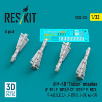 AIM-4D Falcon missiles (4 pcs) (F-89J, F-101B/F,...