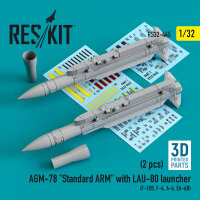 AGM-78 Standard ARM with LAU-80 launcher (2 pcs)...