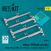 Meteor BVRAAM missiles (4 pcs) (Rafale, Mirage 2000,...