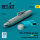 SUU-23 20mm gun pod (close gun bay) for British Phantom (RAF & RN) (1 pcs) (3D Printed)