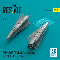 AIM-26A Falcon missiles (2 pcs) (F-101B, F-102A, F-106A)...
