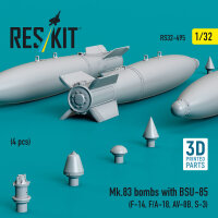 Mk.83 bombs with BSU-85 (4 pcs) (F-14, F/A-18, AV-8B,...
