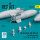 Mk.83 bombs with BSU-85 thermally protected (4 pcs) (F-14, F/A-18, AV-8B, S-3) (3D printed)