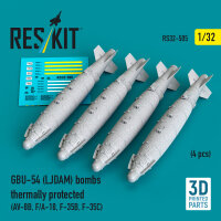 GBU-54 (LJDAM) bombs thermally protected (4 pcs) (3D...