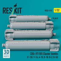 CBU-97/105 cluster bombs (4 pcs) (F-15E, F-16, A-10,...