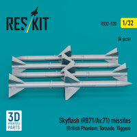 Skyflash (RB71/Av.71) missiles (4 pcs) (British Phantom,...