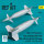 GBU-10 Paveway I laser guided bombs with BSU-4/B fin and BSU-3/B wing (2 pcs) (F-4D/E, F-111, A-6A, A-7E) (3D Printed)