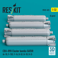 CBU-89B cluster bombs GATOR (4 pcs) (A-10, F-15E, F-16,...