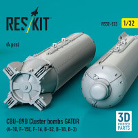 CBU-89B cluster bombs GATOR (4 pcs) (A-10, F-15E, F-16,...