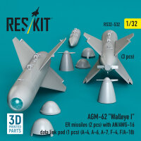 AGM-62 Walleye I ER missiles (2 pcs) with AN/AWG-16 data...