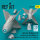 AGM-62 Walleye II ER missiles (2 pcs) with AN/AWG-16 data link pod (1 pcs) (A-4, A-6, A-7, F-4, F/A-18) (3D Printed)