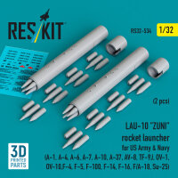 LAU-10 ZUNI rocket launcher for US Army & Navy (2...