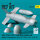 GBU-15(V)21, 22/B Small Wing bombs (2 pcs) with AN/AXQ-14 data link pod (1 pcs) (F-4, F-15E, F-16I, F-111, B-52) (3D Printed)
