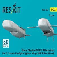 Storm Shadow/SCALP EG missiles (2 pcs) (Su-24, Tornado, Eurofighter Typhoon, Mirage 2000, Rafale, Nimrod) (3D Printed)
