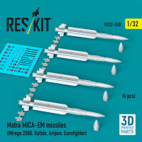 Matra MICA-EM missiles (4 pcs) (Mirage 2000, Rafale,...