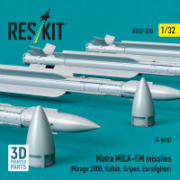 Matra MICA-EM missiles (4 pcs) (Mirage 2000, Rafale,...