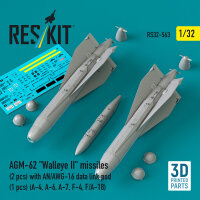 AGM-62 Walleye II missiles (2 pcs) with AN/AWG-16 data...