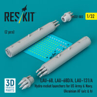 LAU-68, LAU-68D/A, LAU-131/A Hydra rocket launchers for...