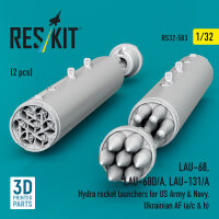 LAU-68, LAU-68D/A, LAU-131/A Hydra rocket launchers for...