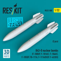B43-0 nuclear bombs (2 pcs) (F-100D/F, F-101A/C,...