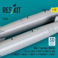 B43-1 nuclear bombs (2 pcs) (A-4, A-6A/E, A-7C/E,...