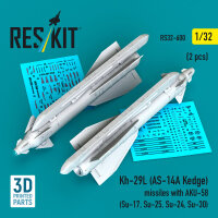 Kh-29L (AS-14A Kedge) missiles with AKU-58 (2 pcs)...