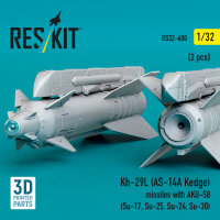 Kh-29L (AS-14A Kedge) missiles with AKU-58 (2 pcs)...