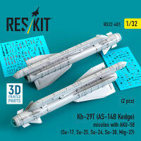 Kh-29T (AS-14B Kedge) missiles with AKU-58 (2 pcs)...