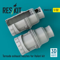 Tornado exhaust nozzles for Italeri kit (3D Printed)