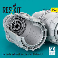 Tornado exhaust nozzles for Italeri kit (3D Printed)