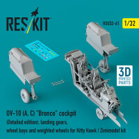 OV-10 (A, C) Bronco cockpit (Detailed edition), landing...