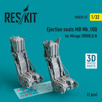 Ejection seats MB Mk.10Q for Mirage 2000B,D,N (2 pcs) (3D...