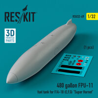 480 gallon FPU-11 fuel tank for F/A-18 (E,F,G) Super...
