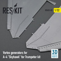 Vortex generators for A-4 Skyhawk for Trumpeter kit (3D...
