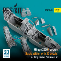 Mirage 2000N cockpit (Basic edition with 3D decals) for...