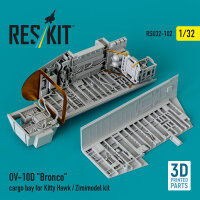 OV-10D Bronco cargo bay for Kitty Hawk/Zimimodel kit (3D...