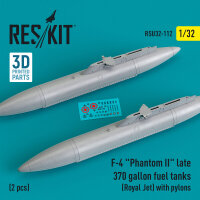 F-4 Phantom II late 370 gallon fuel tanks (Royal Jet)...