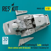 F-35A Lightning II Late cockpit (Basic edition with 3D...