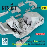 F-35A Lightning II Late cockpit (Hyperdetailed edition)...