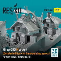 Mirage 2000N cockpit (Detailed edition) for Kitty Hawk /...