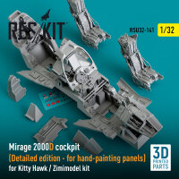 Mirage 2000D cockpit (Detailed edition) for Kitty Hawk /...