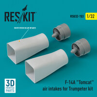 F-14A Tomcat air intakes for Trumpeter kit (3D Printed)