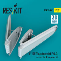 F-105 Thunderchief F.O.D. covers for Trumpeter kit (3D...