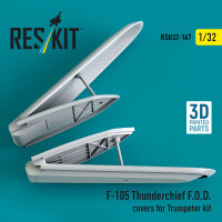 F-105 Thunderchief F.O.D. covers for Trumpeter kit (3D...