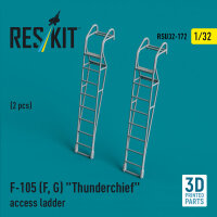 F-105 (F, G) Thunderchief access ladders (2 pcs) (3D...