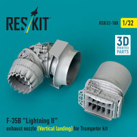 F-35B Lightning II exhaust nozzle (Vertical landing) for...