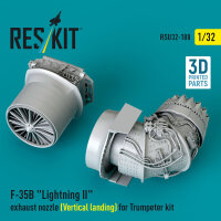 F-35B Lightning II exhaust nozzle (Vertical landing) for...