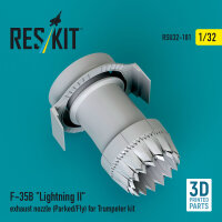 F-35B Lightning II exhaust nozzle (Parked/Fly) for...